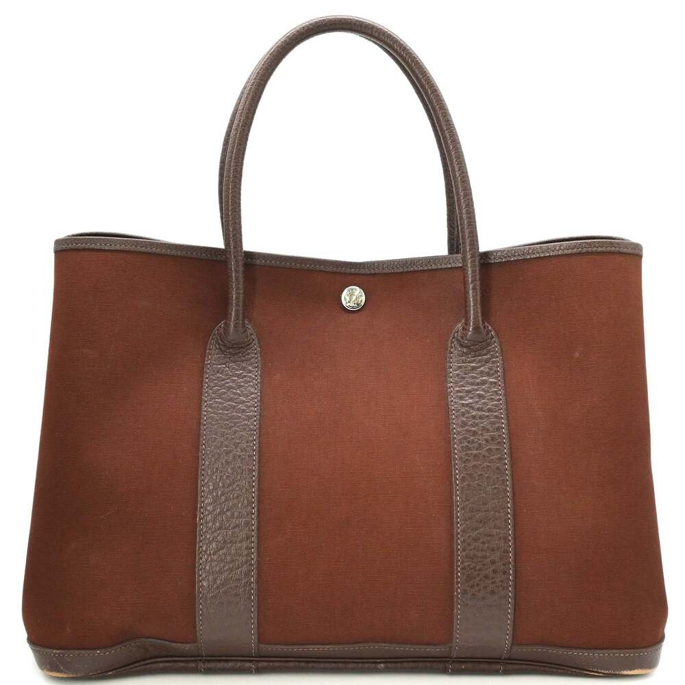 Hermes Garden Party Tote Toile And #267064H18B